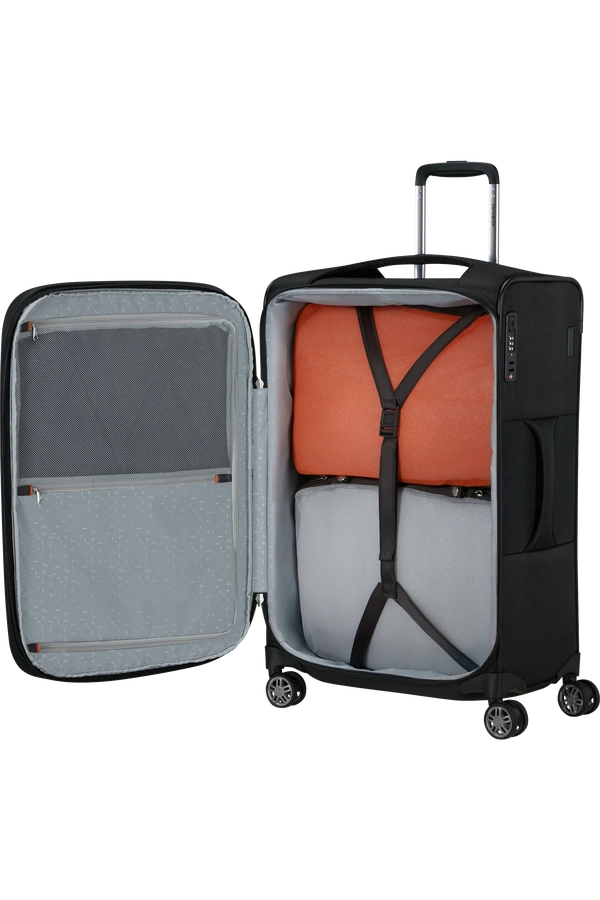 Walizka Samsonite Re-Lite 67cm powiększana czarna