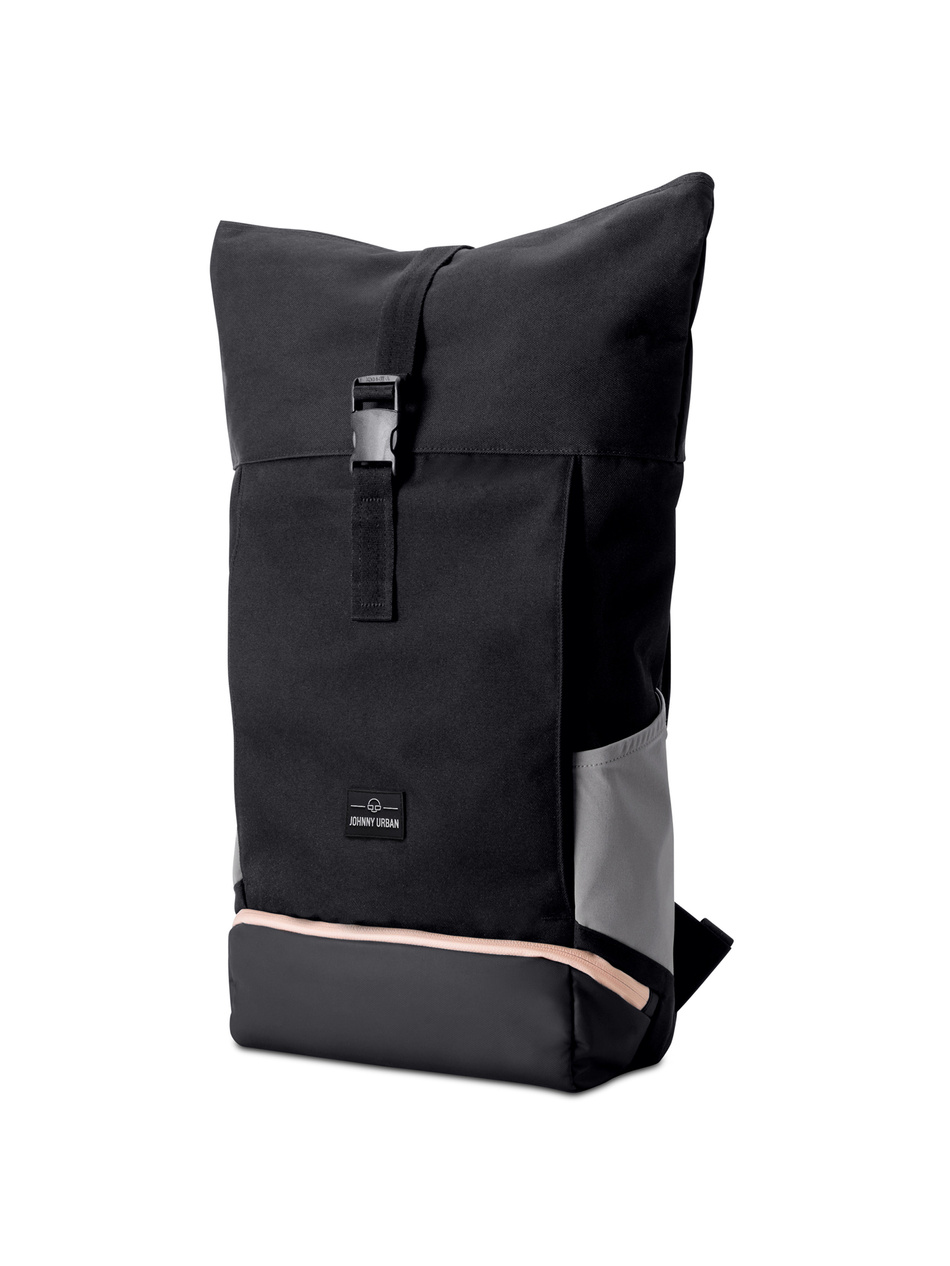 Plecak rolltop JOHNNY URBAN Allen Medium Black Rose