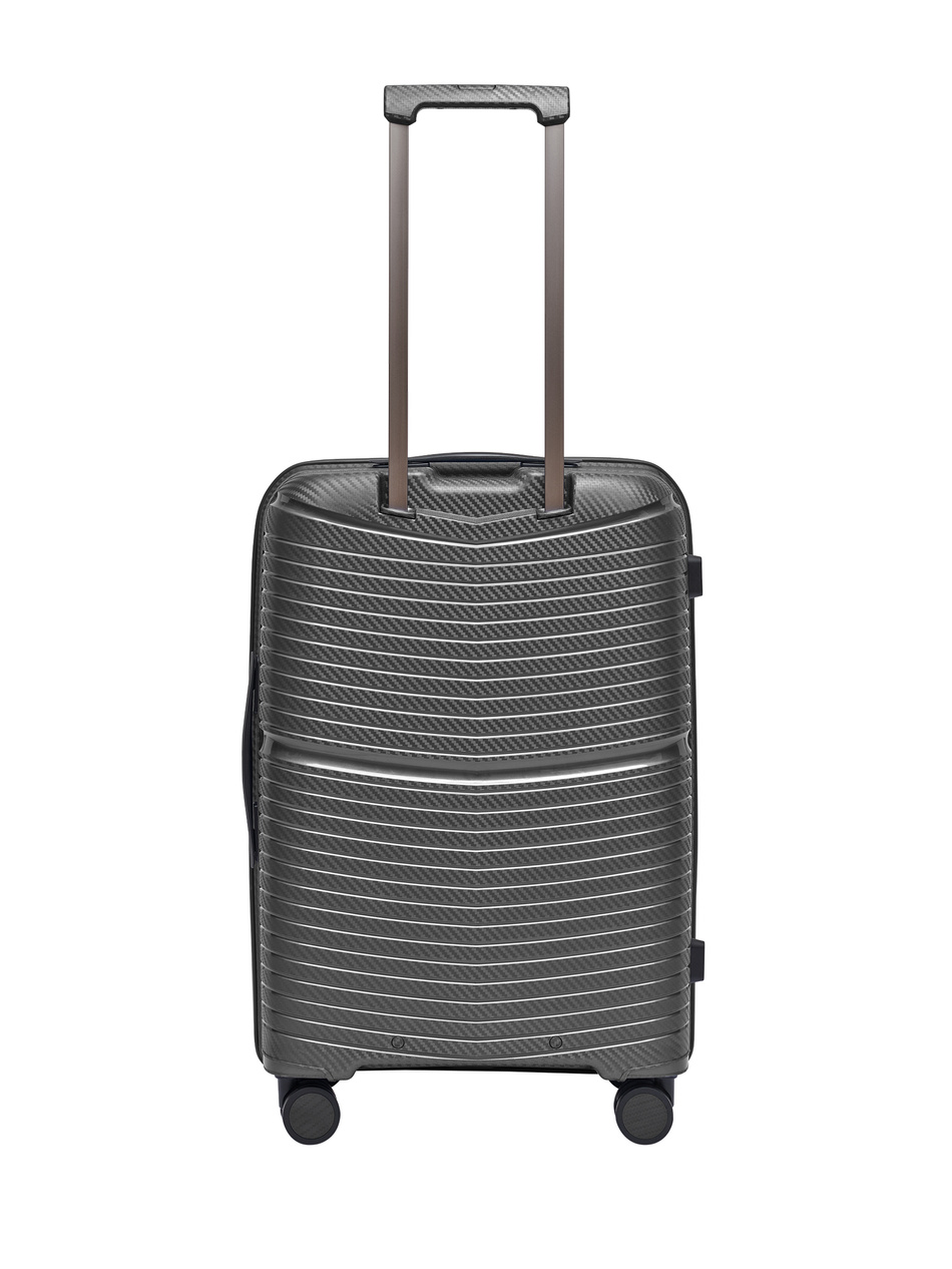 Walizka BLU MOONKY Charon 66cm szara powiększana