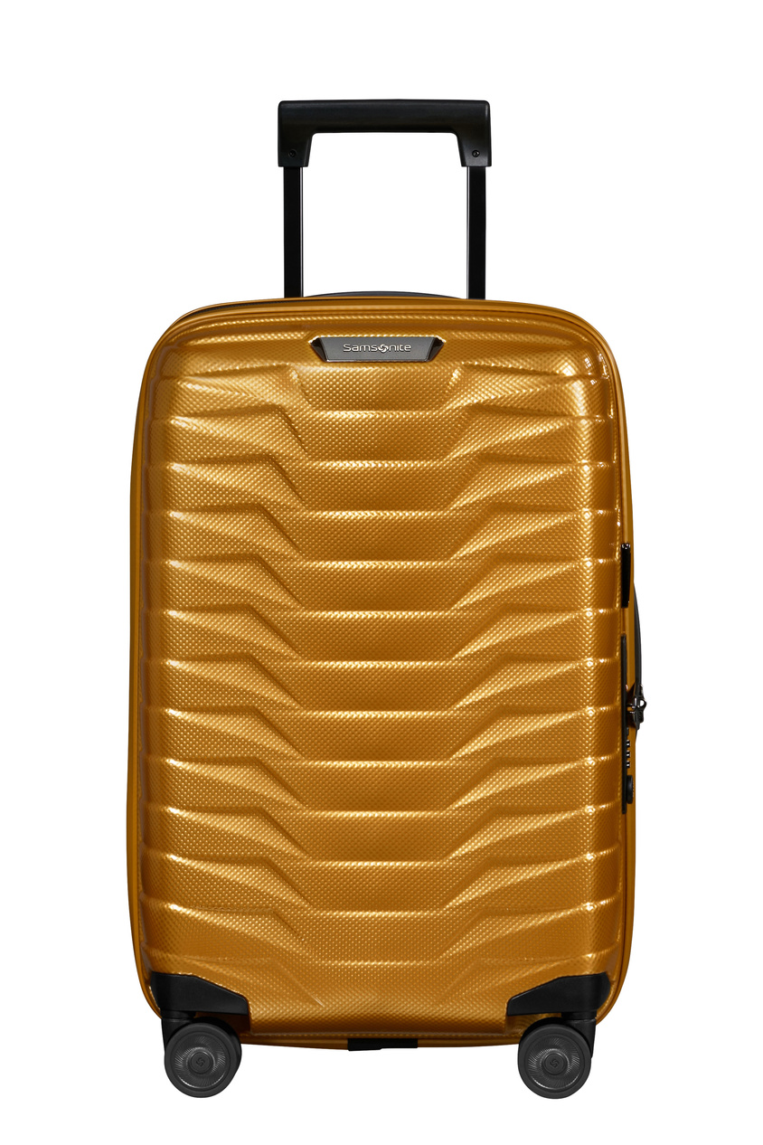Walizka kabinowa Samsonite Proxis 55cm powiększana Honey Gold