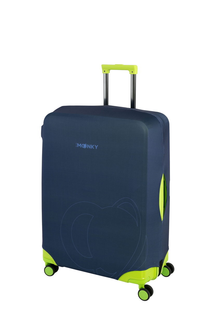 Pokrowiec na walizkę BLU MOONKY L granatowy