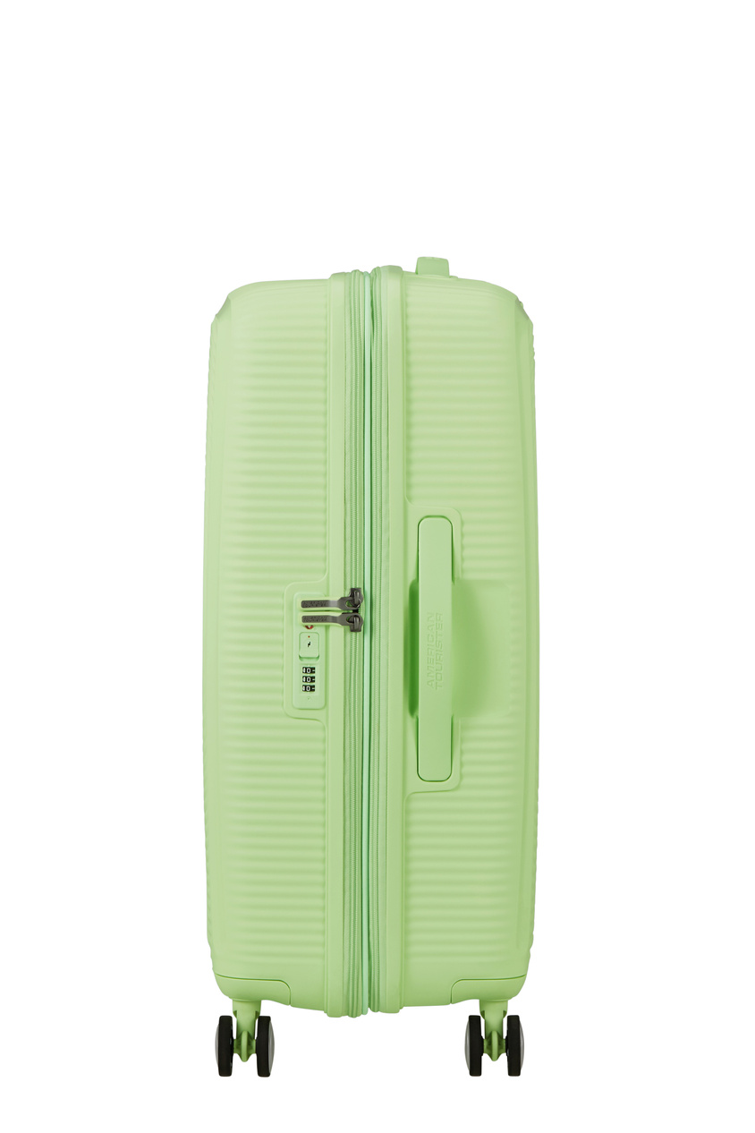 Walizka American Tourister Soundbox 67cm powiększana Kiwi Green