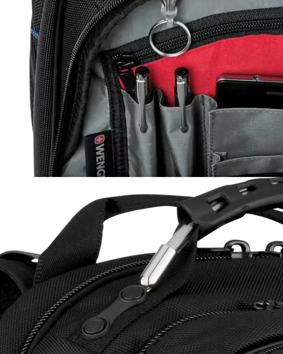 Plecak na laptopa WENGER Carbon 17" Black