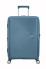 Walizka American Tourister Soundbox 67cm powiększana Stone Blue