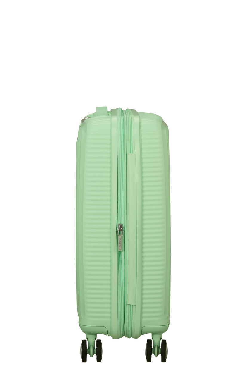 Walizka kabinowa American Tourister Soundbox 55cm powiększana Pastel Green
