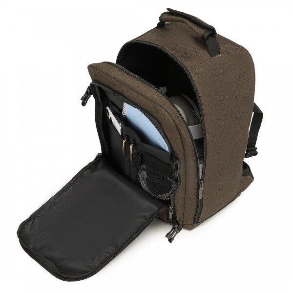 Plecak kabinowy Kono brązowy