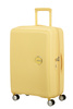 Walizka American Tourister Soundbox 67cm powiększana żółta jasna