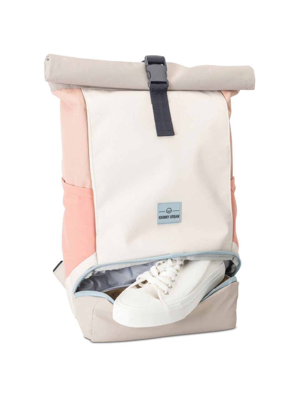 Plecak rolltop JOHNNY URBAN Allen Large Sand Rose