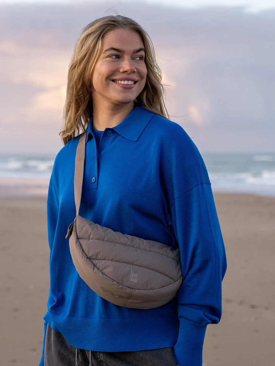 Torba GOT BAG Puffer Moon Bag Small Oyster