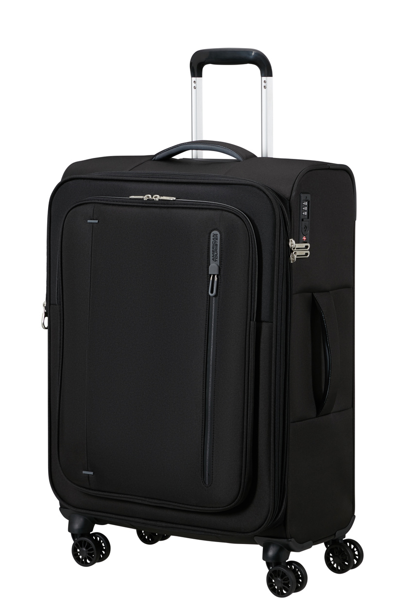 Walizka American Tourister Cloudrider 67cm powiększana czarna