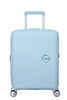 Walizka kabinowa American Tourister Soundbox 55cm powiększana Pastel Blue