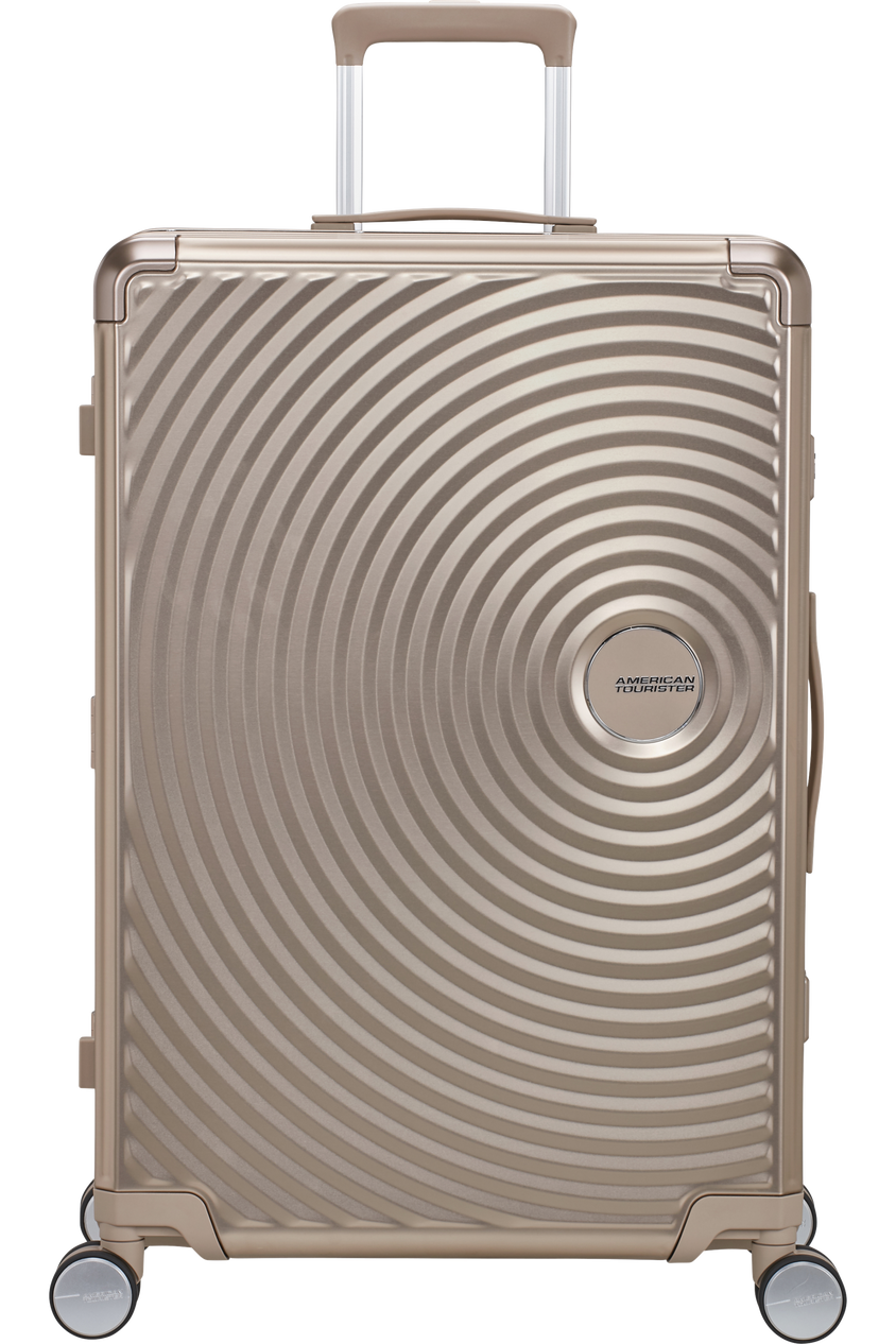Walizka American Tourister Soundbox Alu 77cm Bronze