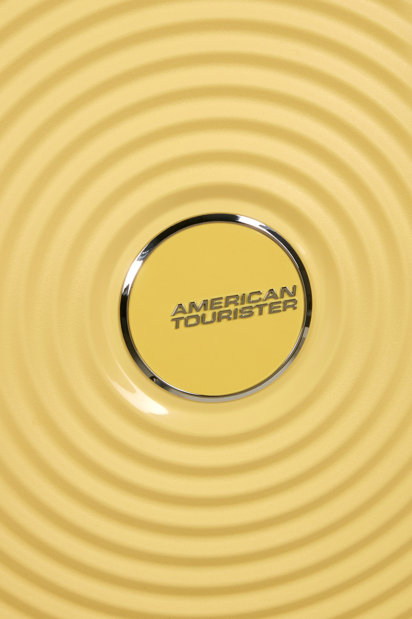 Walizka American Tourister Soundbox 67cm powiększana Pastel Yellow