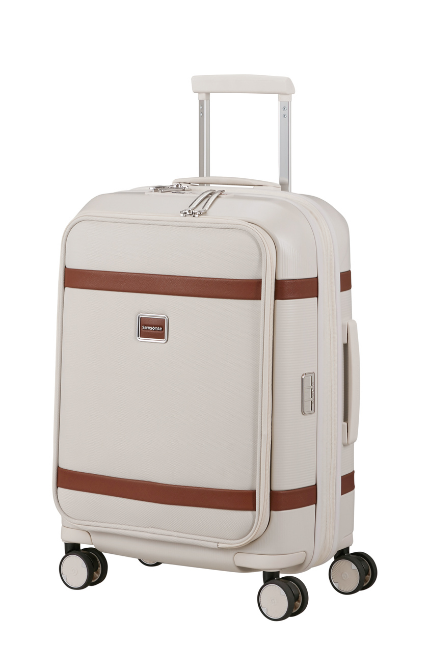 Walizka kabinowa Samsonite Image 55cm powiększana beżowa