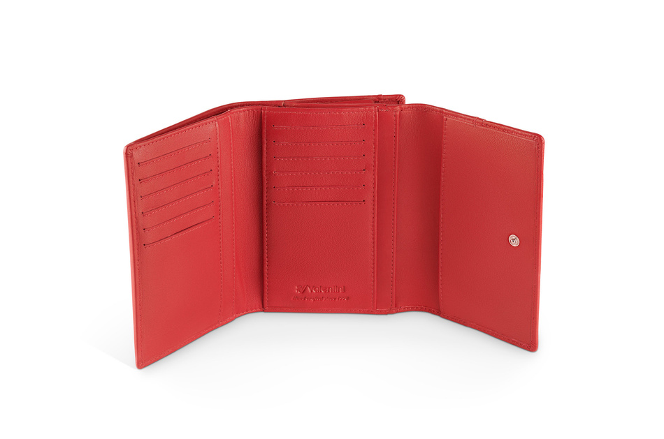 Damski portfel Valentini Milford P62 czerwony