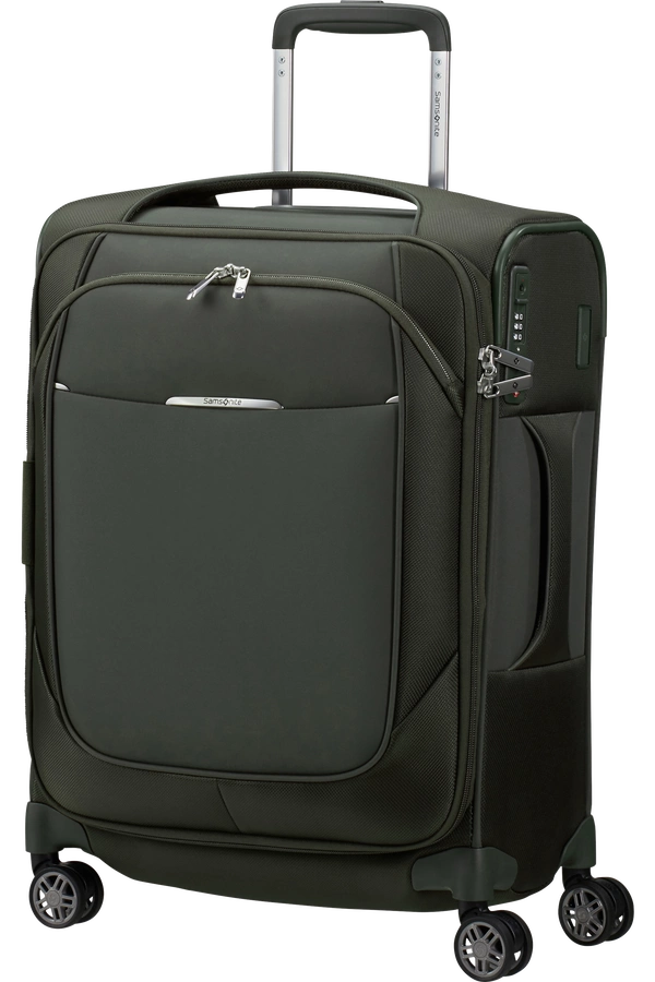 Walizka Samsonite Re-Lite 55cm powiększana zielona
