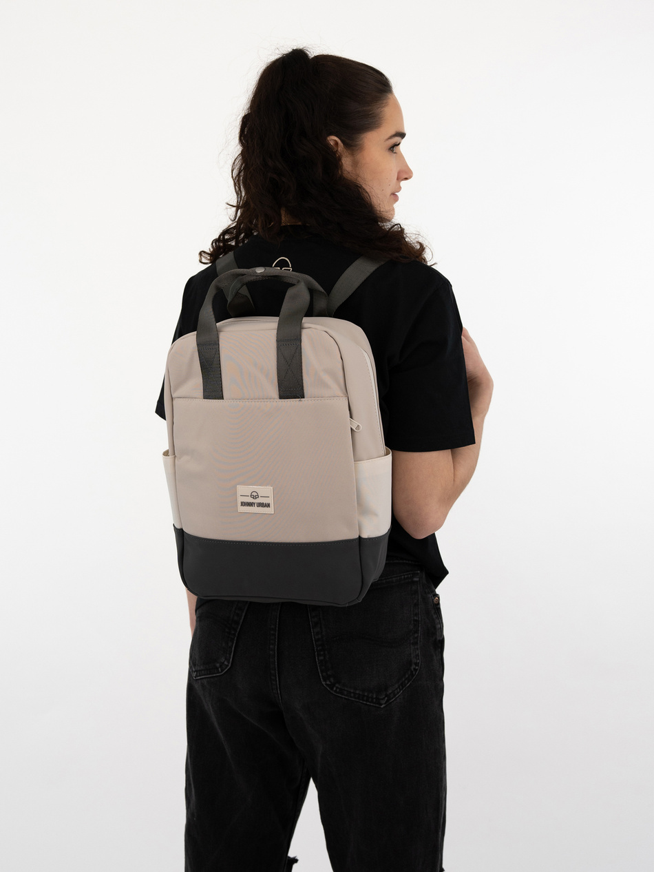 Plecak JOHNNY URBAN Jona Medium sand-grey