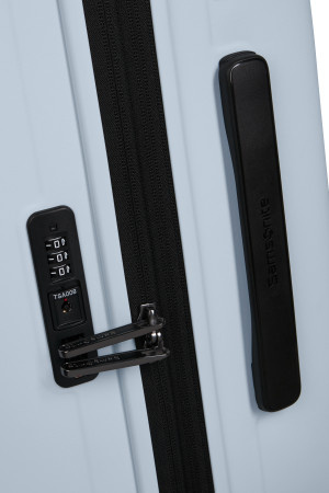 Walizka Samsonite Restackd 81cm powiększana błękitna