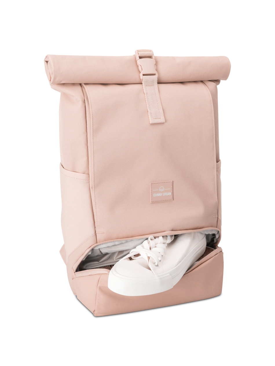 Plecak rolltop JOHNNY URBAN Allen Medium Pink