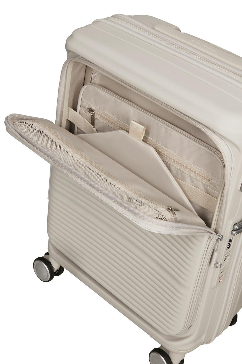 Walizka kabinowa Samsonite Paralux HS 55cm powiększana beżowa