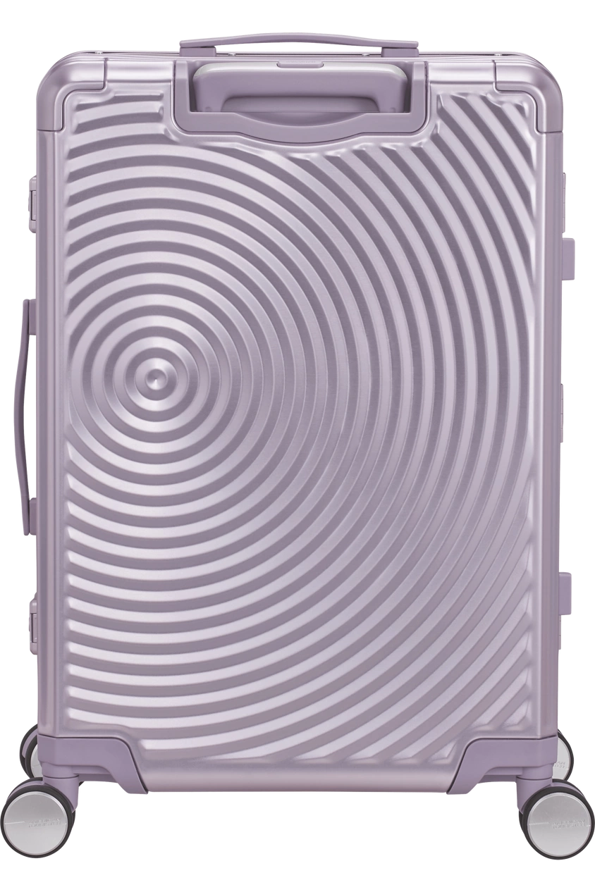 Walizka American Tourister Soundbox Alu 68cm fioletowa