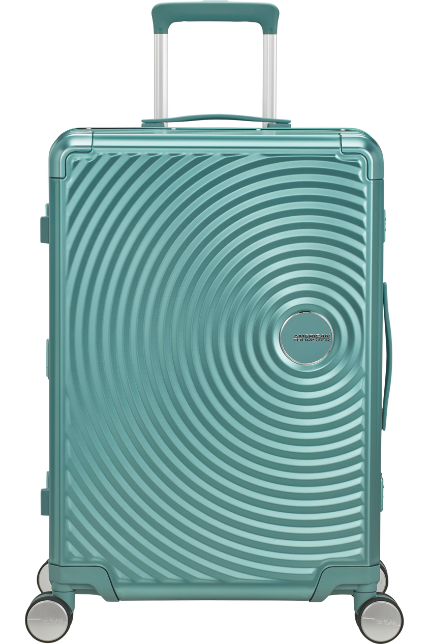Walizka American Tourister Soundbox Alu 68cm Dusty Turquoise