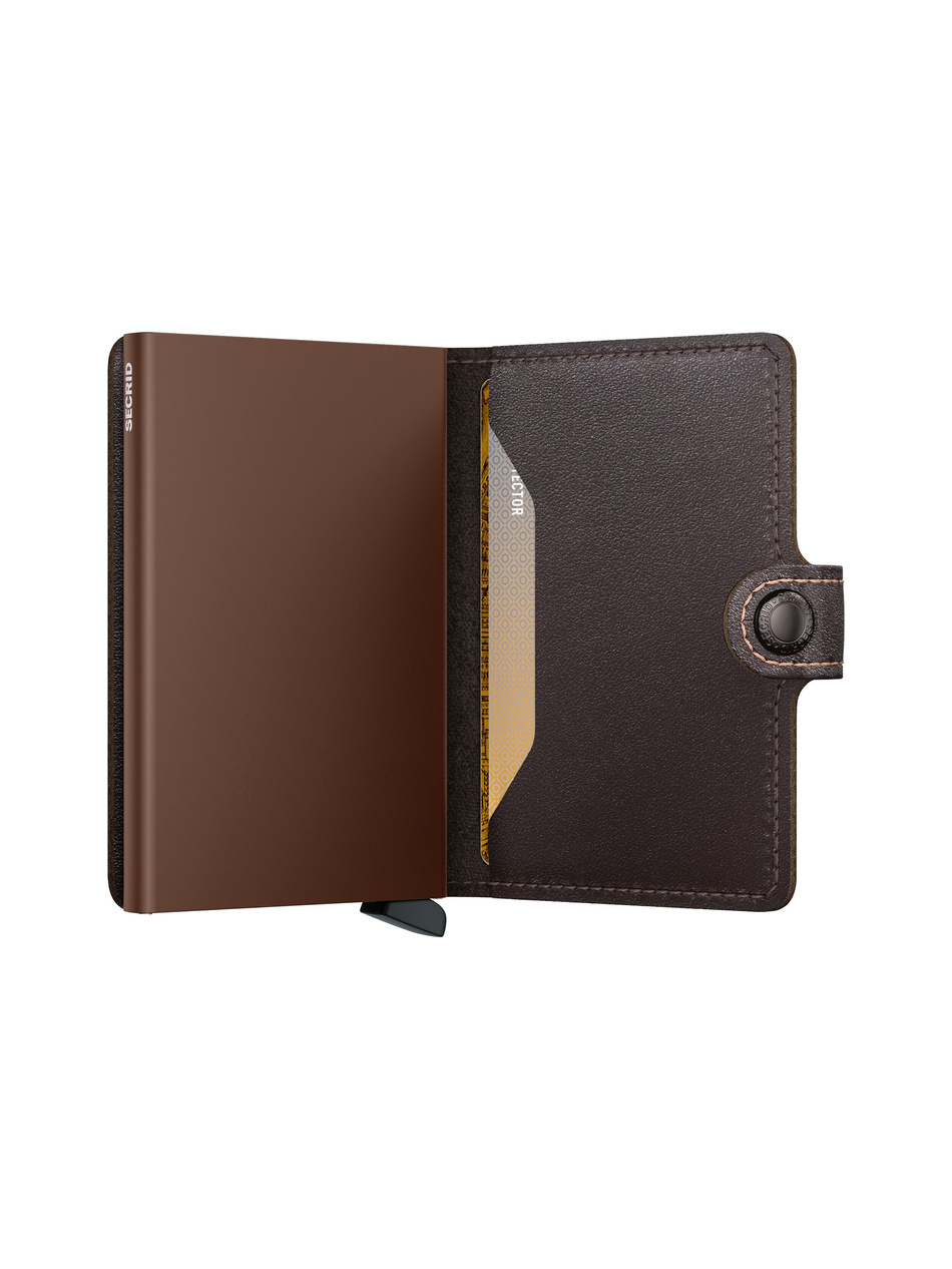 Portfel SECRID Miniwallet Chocolate