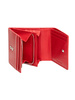 Portfel damski Valentini Metallic 123 czerwony