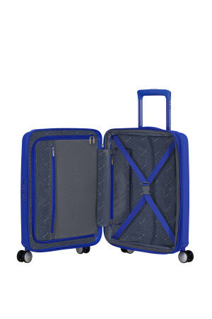 Walizka kabinowa American Tourister Soundbox 55cm powiększana Cobalt Blue