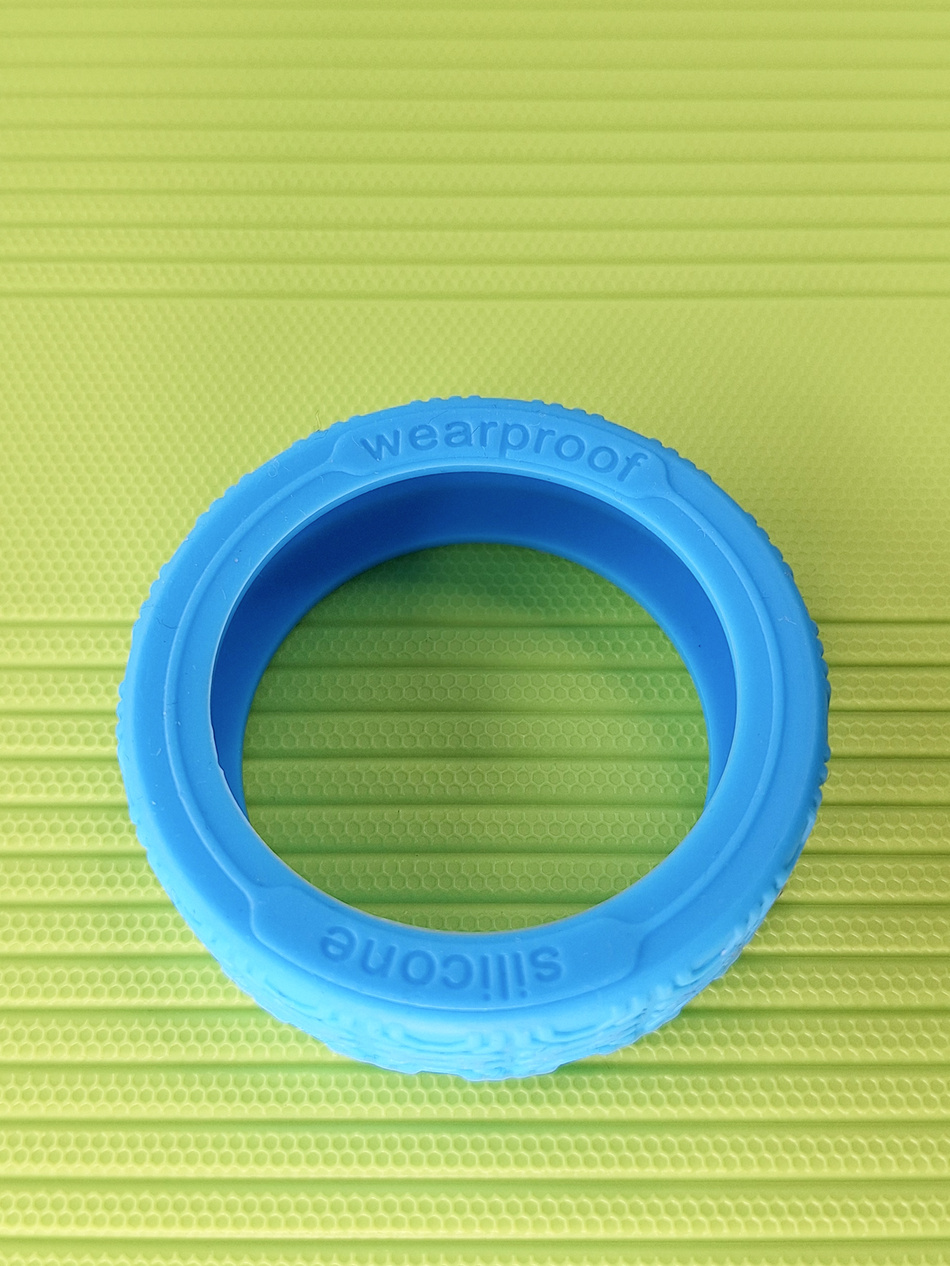 Osłonki silikonowe na kółka BLU MOONKY Blue Orbit