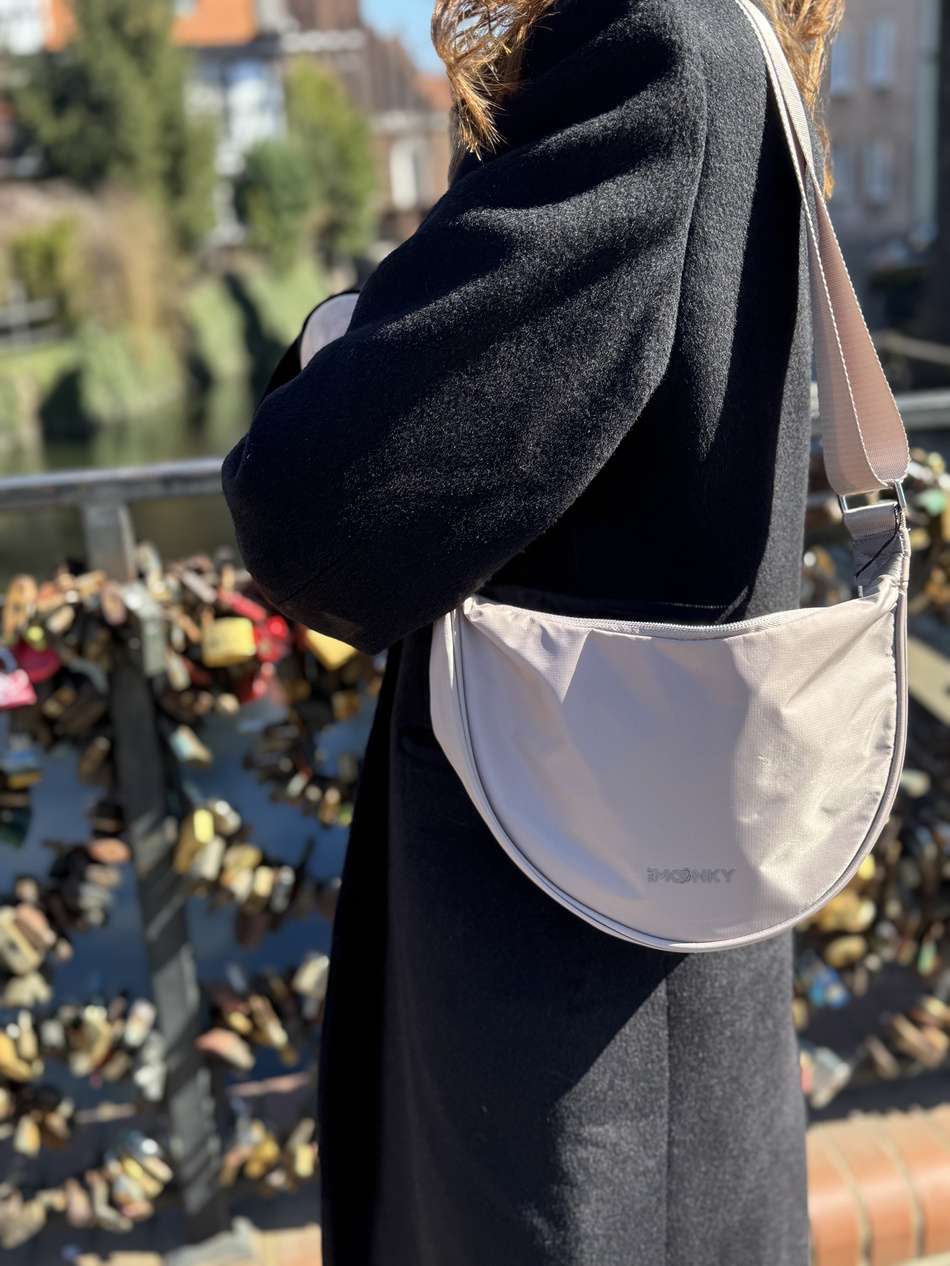 Torebka na ramię BLU MOONKY One-Two Moon beżowa