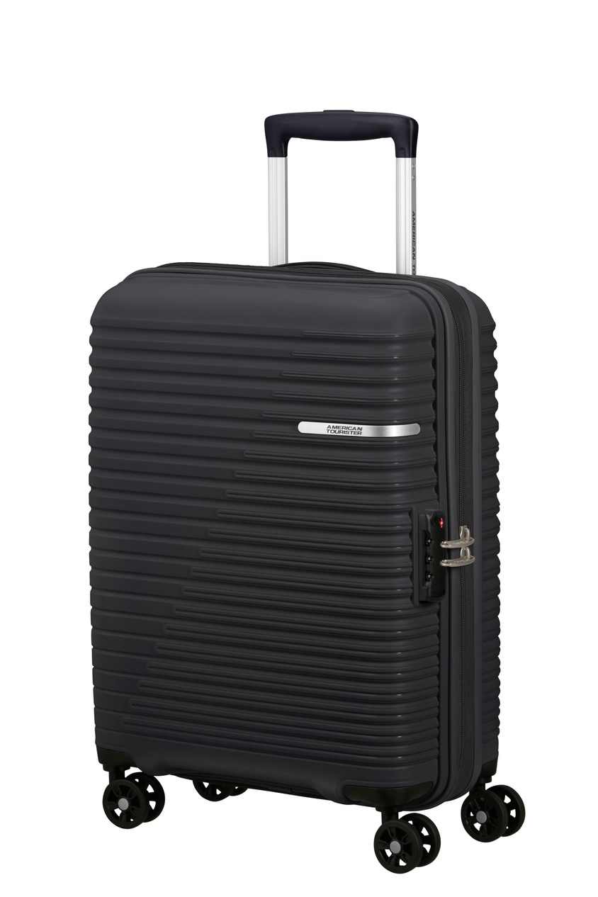 Walizka kabinowa American Tourister Liftoff 55cm powiększana czarna