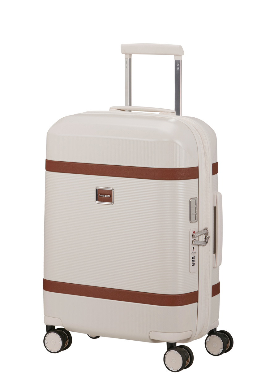 Walizka kabinowa Samsonite Image 55cm powiększana beżowa
