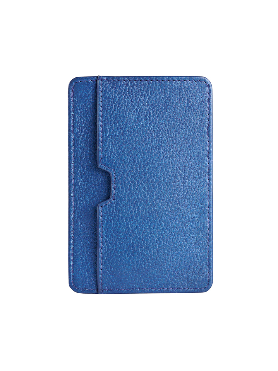 Etui na karty i dokumenty Valentini Metallic 014 niebieskie