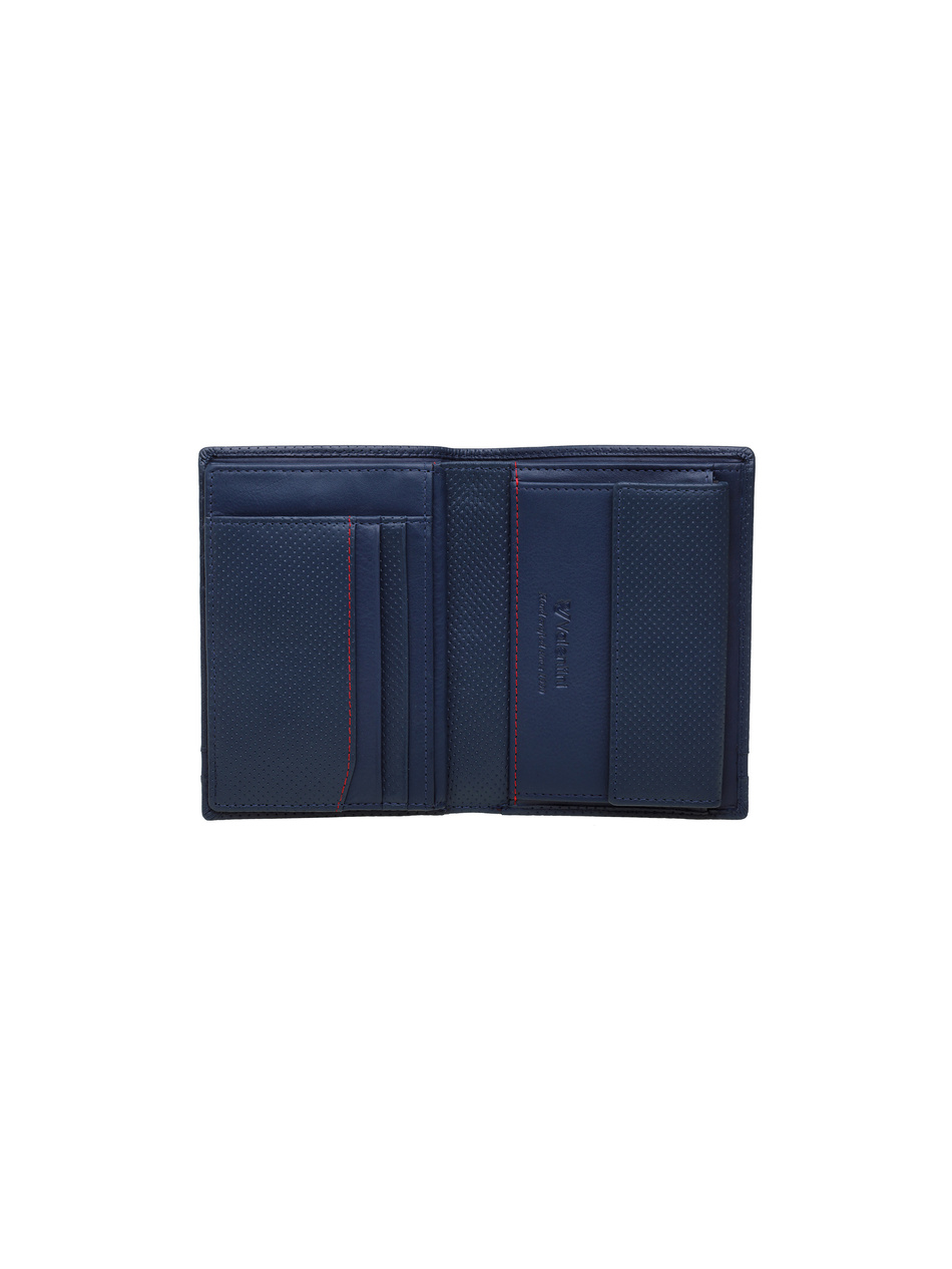 Portfel męski Valentini Perforated 467 granatowy