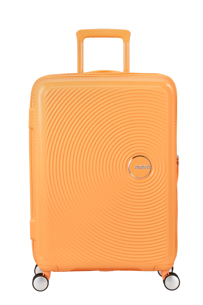 Walizka American Tourister Soundbox 67cm powiększana Papaya Pop