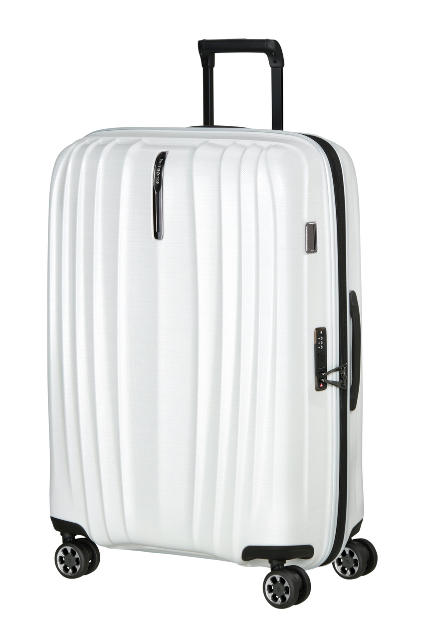 Walizka Samsonite Nexis 76cm powiększana Cotton White