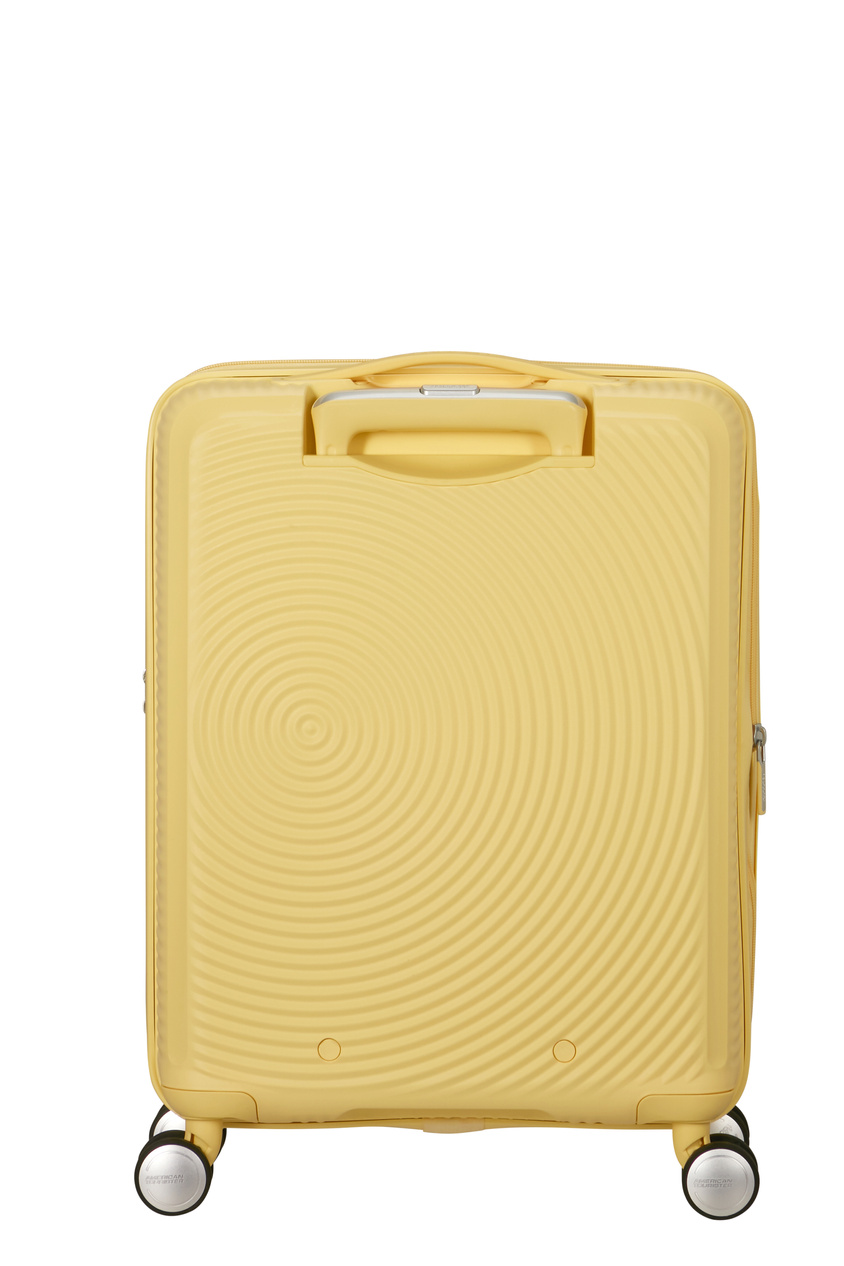 Walizka kabinowa American Tourister Soundbox 55cm powiększana Pastel Yellow