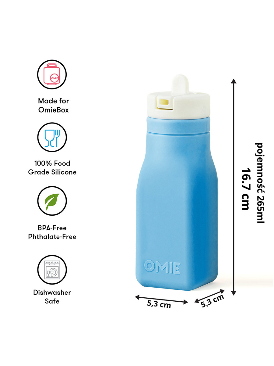OmieBottle Niebieska Butelka