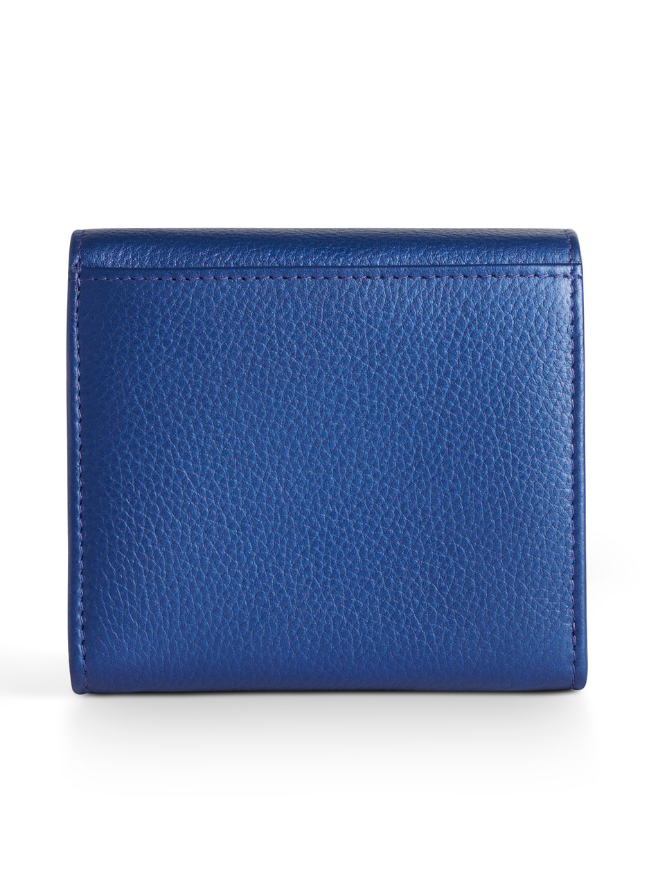 Portfel damski Valentini Metallic 123 niebieski