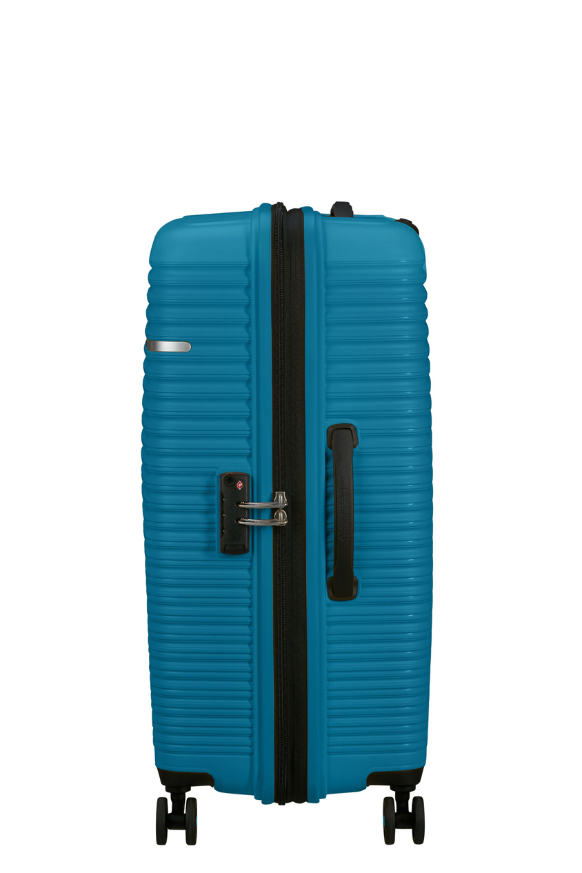 Walizka American Tourister Liftoff 79cm powiększana niebieska