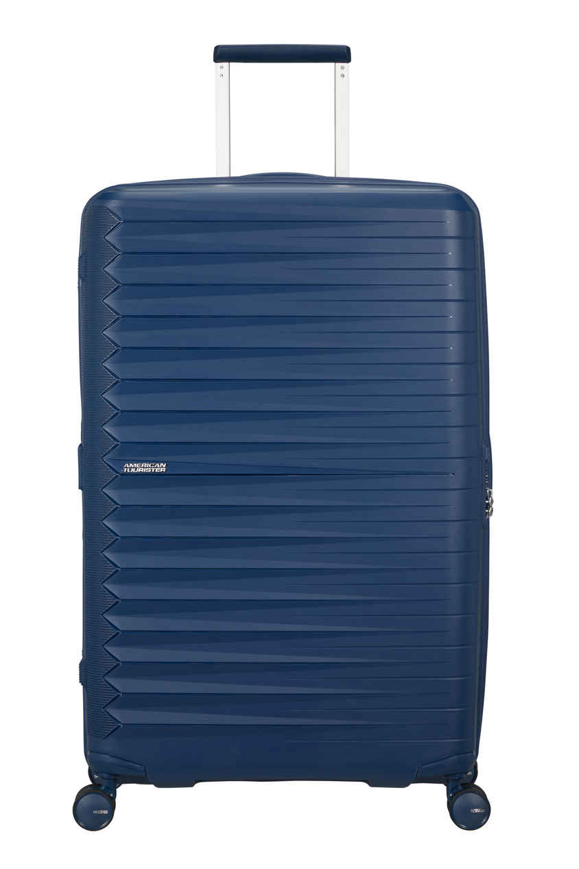 Walizka American Tourister Fastforward 78cm powiększana granatowa