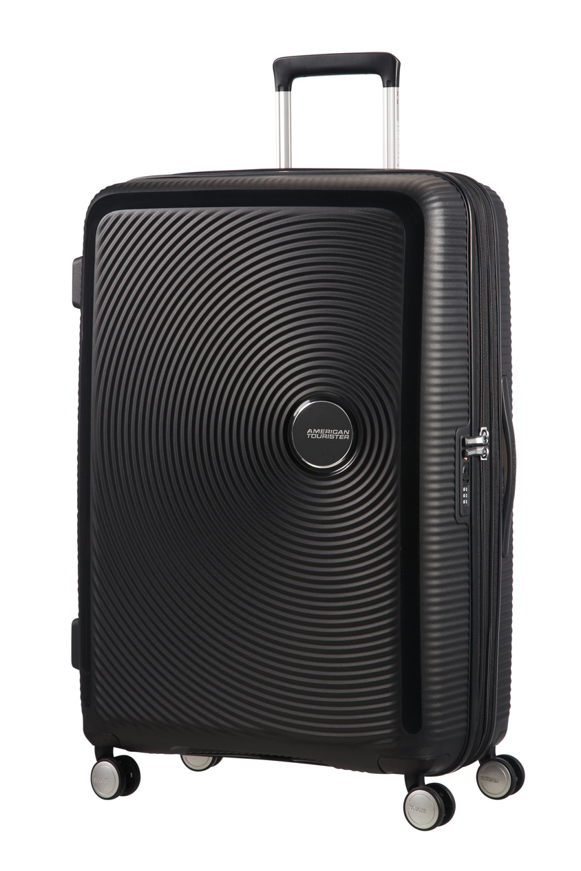Walizka American Tourister Soundbox 77cm powiększana Bass Black