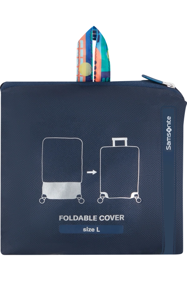 Pokrowiec na walizkę Samsonite L miejscki print