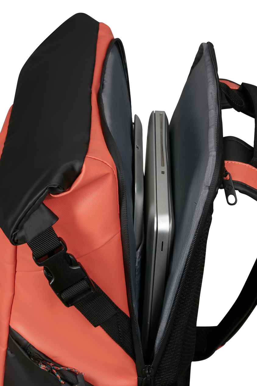 Plecak rolowany na laptopa Samsonite Ecodiver L ceglany