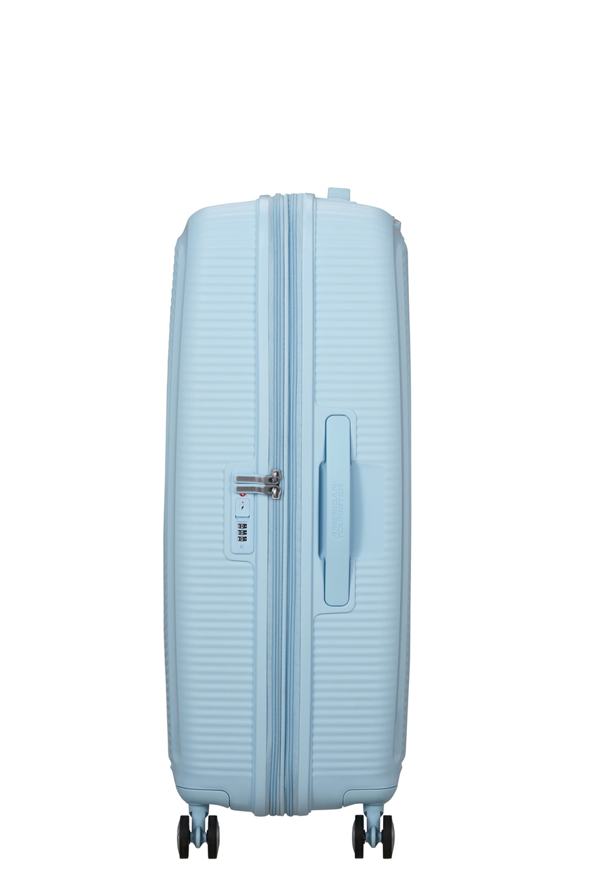 Walizka American Tourister Soundbox 77cm powiększana Pastel Blue