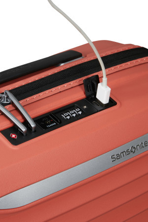 Walizka kabinowa Samsonite Upscape 55cm powiększana ceglany