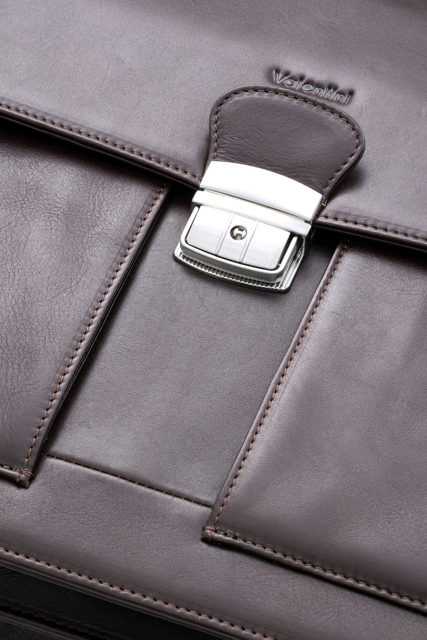 Teczka skórzana Valentini Ambassador 606 brązowa