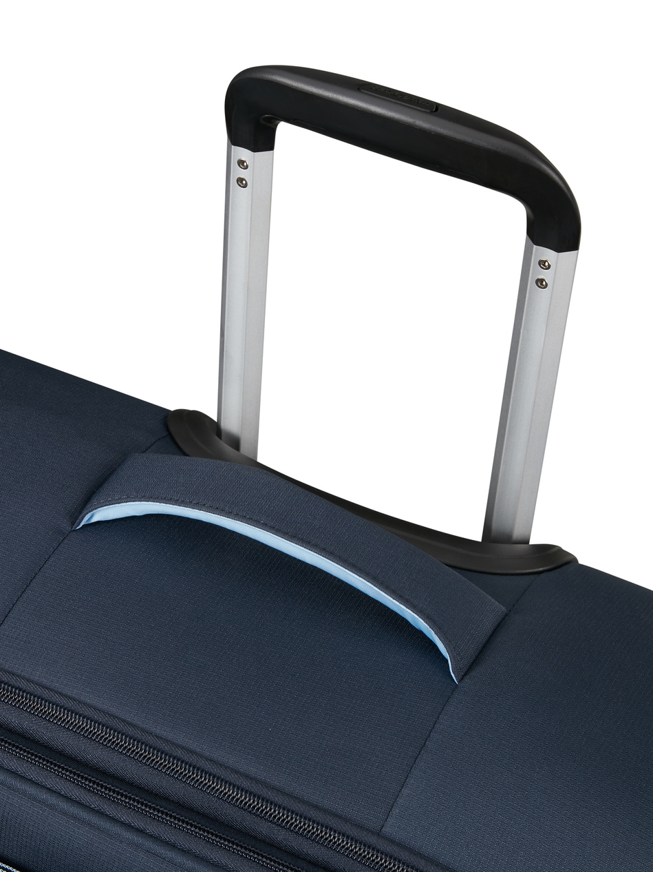 Walizka American Tourister Cloudrider 67cm powiększana granatowa