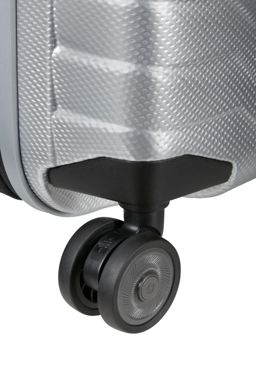 Walizka kabinowa Samsonite Proxis 55cm powiększana srebrna